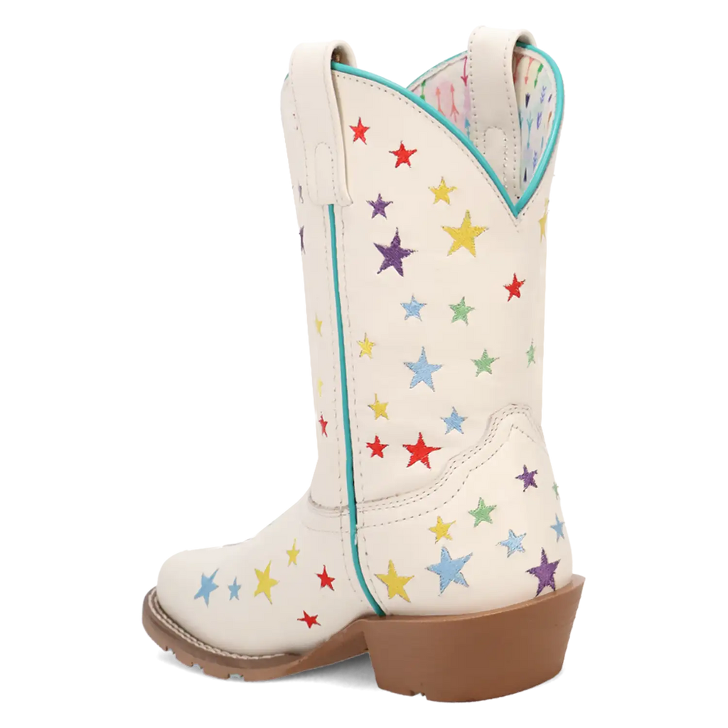 Dan Post Starlett - Bottes de cow-girl en cuir pour petites et grandes filles