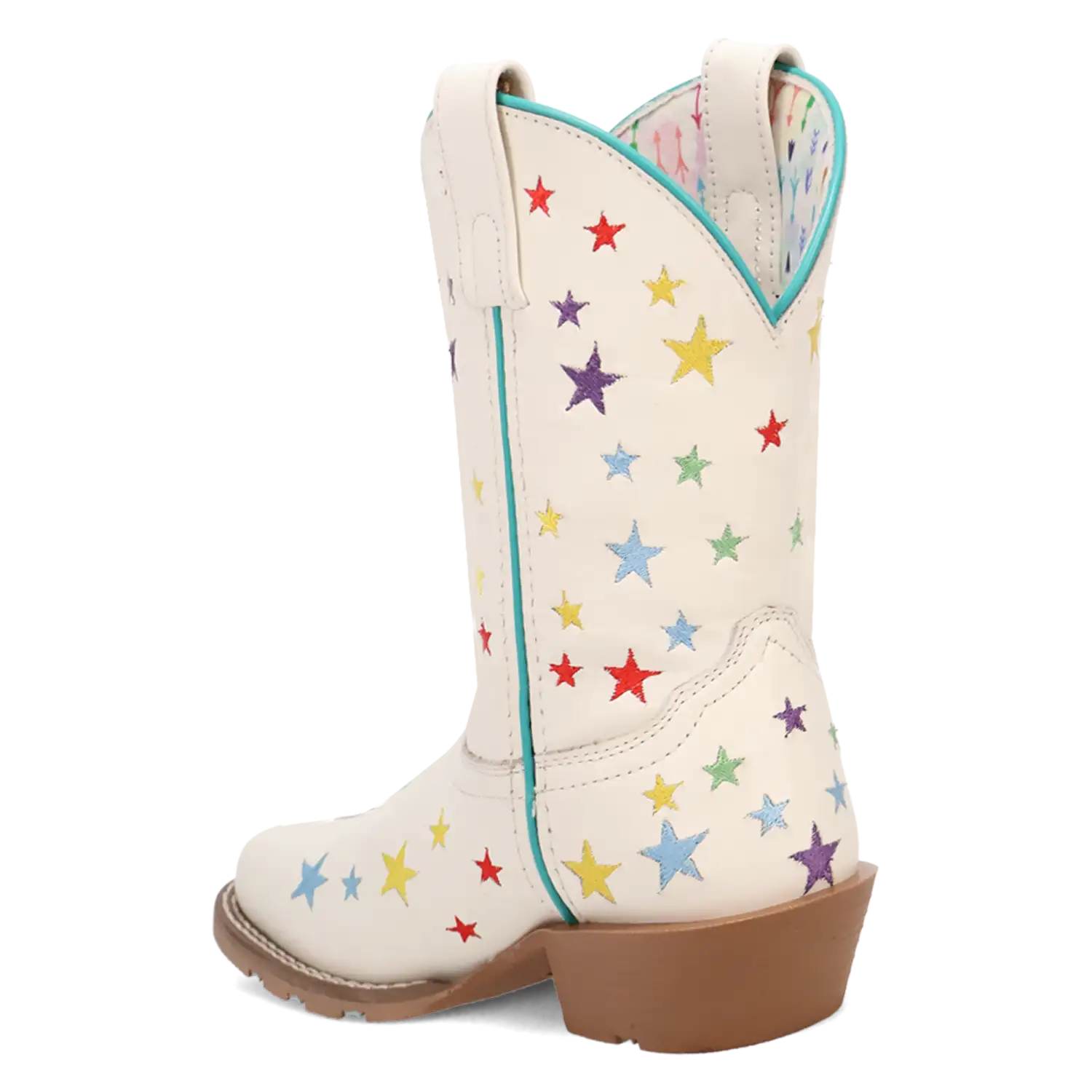 Dan Post Starlett - Bottes de cow-girl en cuir pour petites et grandes filles