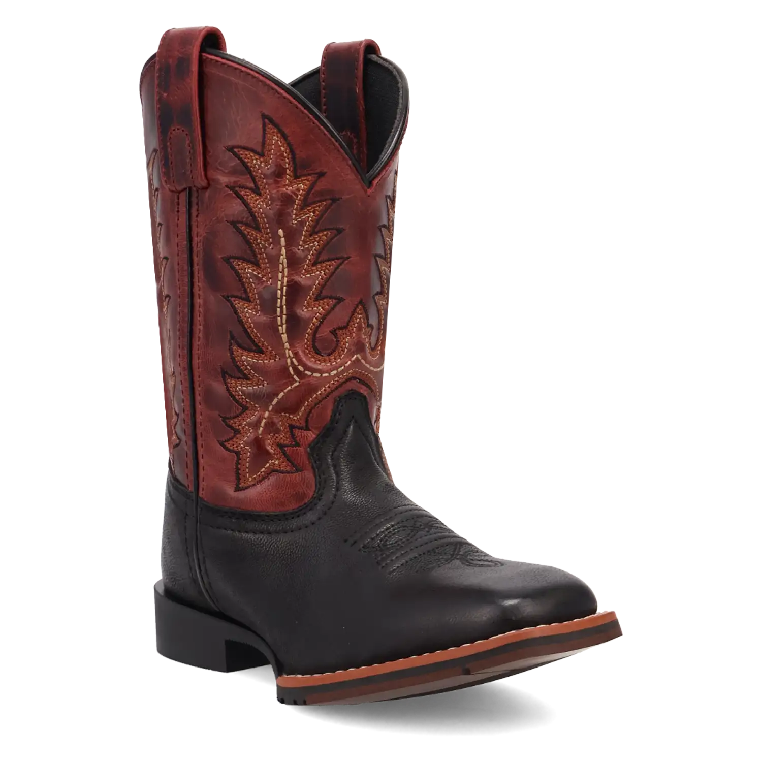 Bottes de cowboy en cuir Dan Post Dexter – Pour petits enfants / grands enfants