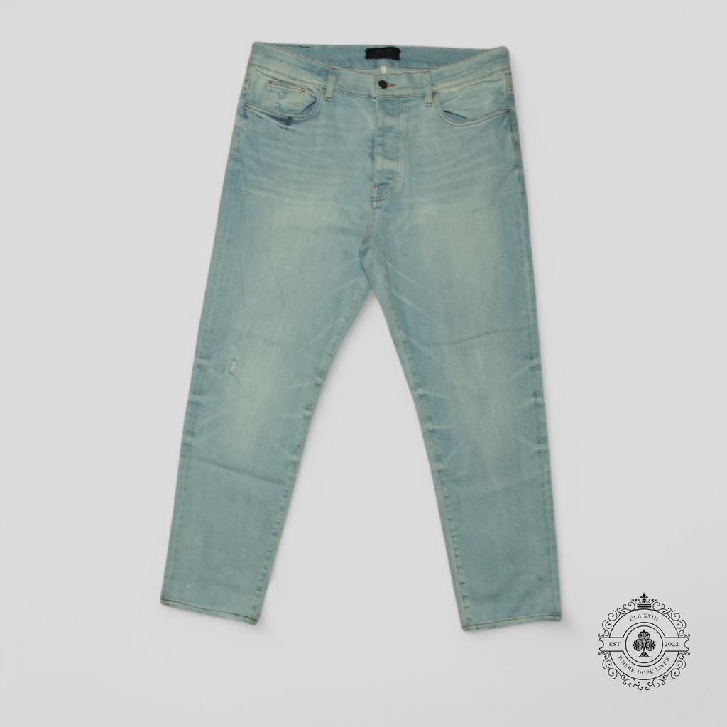 Jeans Amiri délavés et déchirés