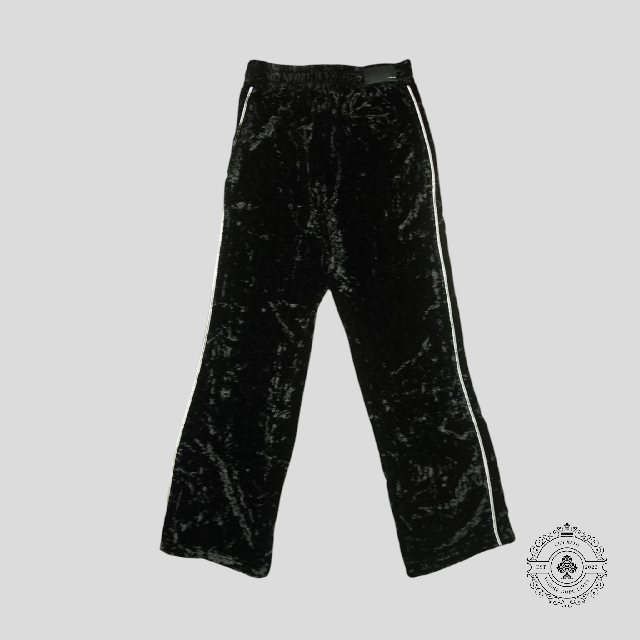 Pantalon de survêtement Amiri en velours écrasé noir
