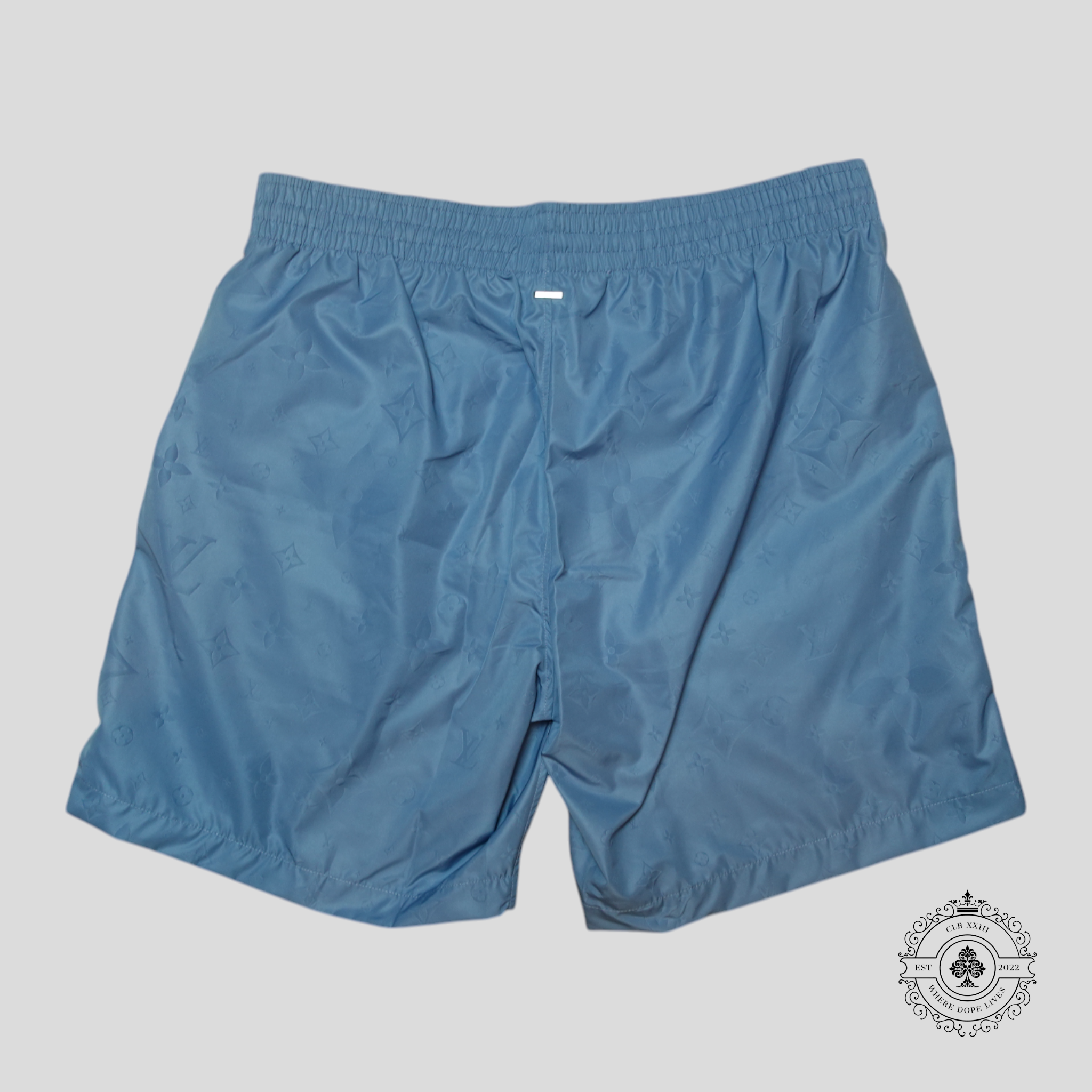Louis Vuitton LVSE Signature Short de bain imprimé bleu