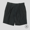 Short en soie Louis Vuitton Monogram noir