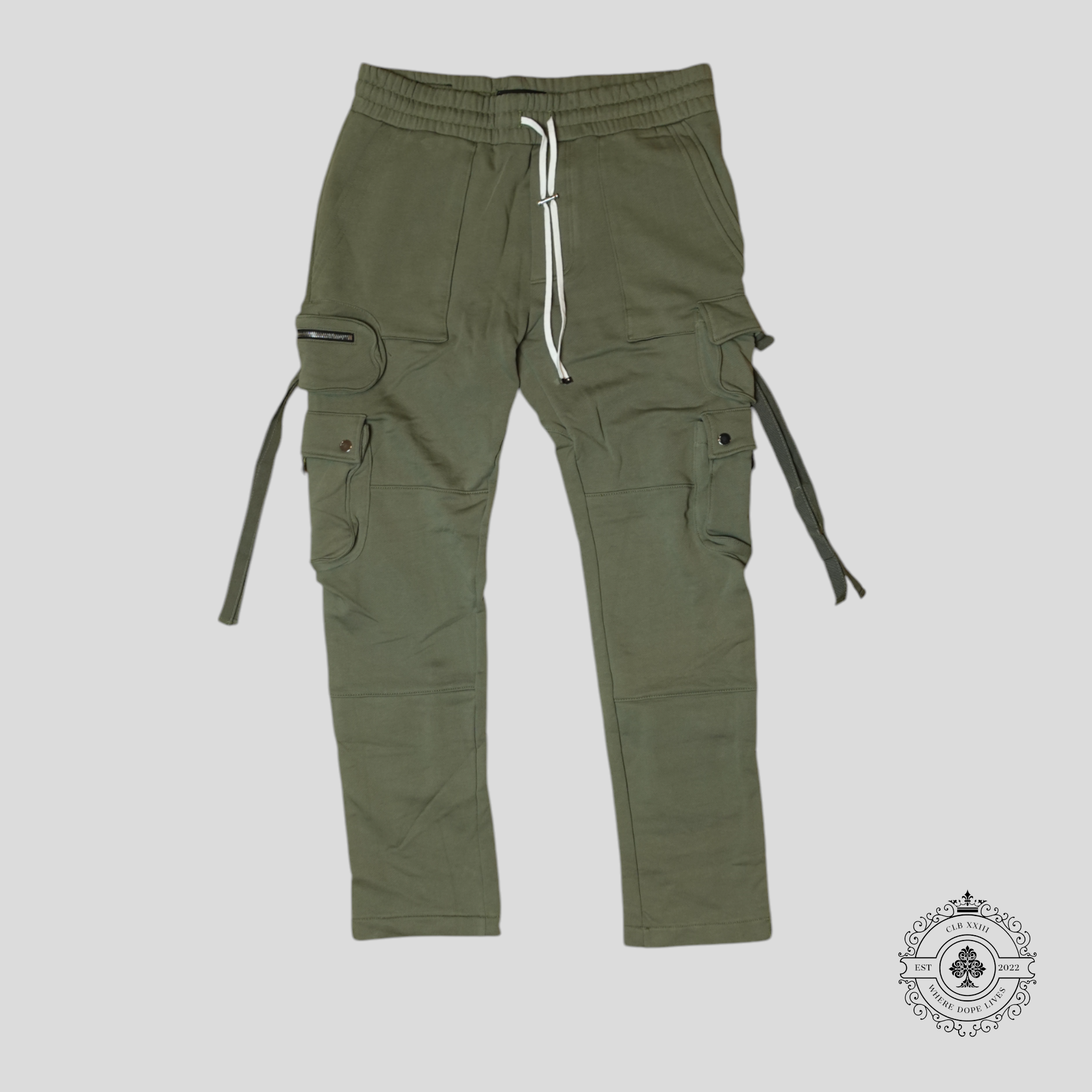 Pantalon de survêtement cargo fuselé Amiri vert