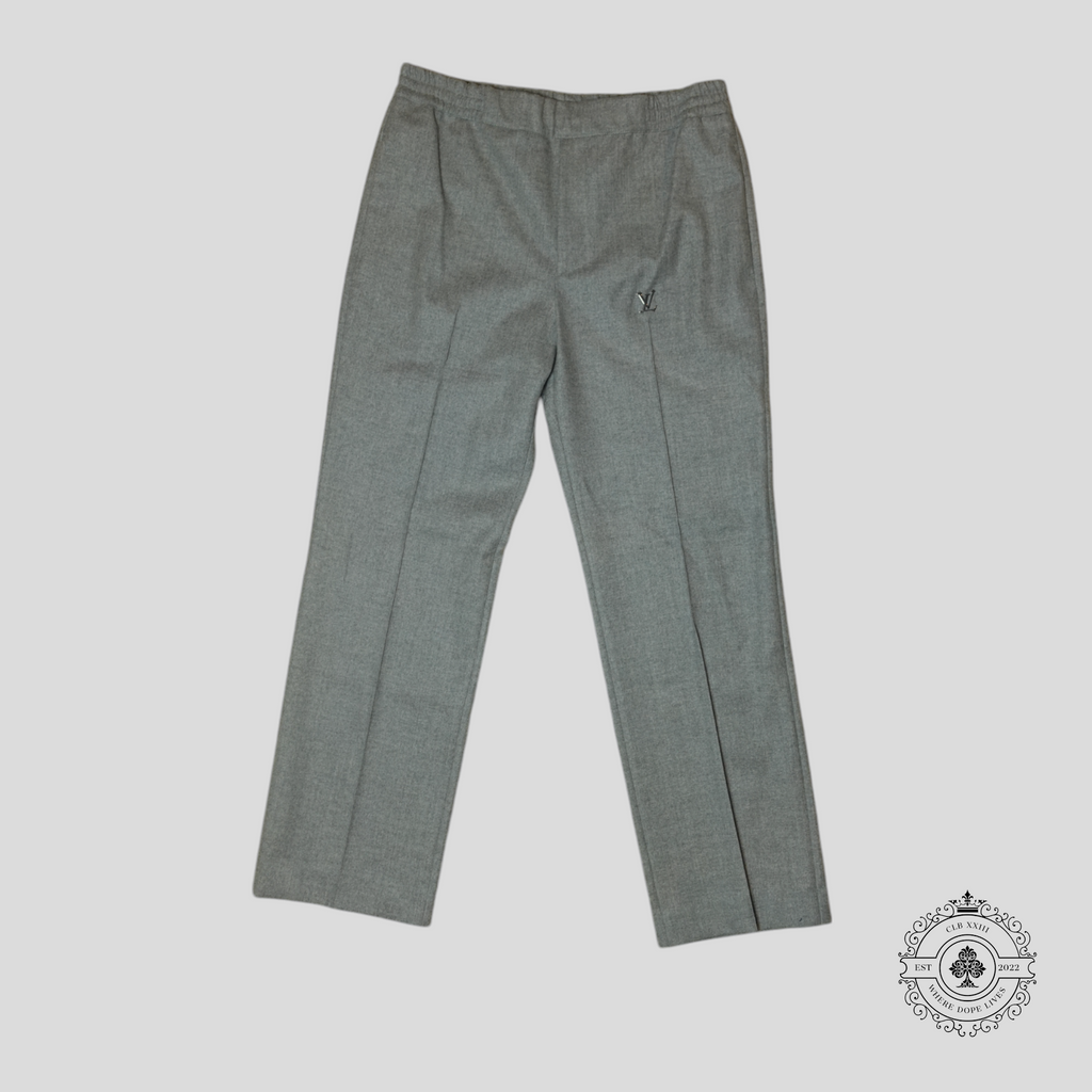 Pantalon de survêtement ajusté Louis Vuitton gris