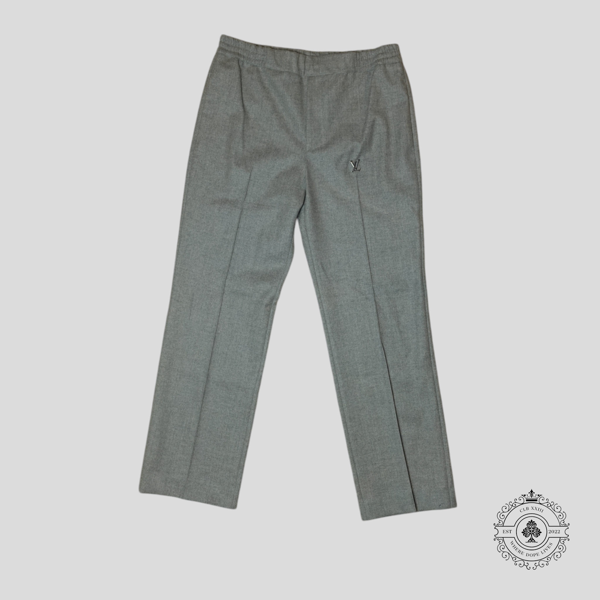 Pantalon de survêtement ajusté Louis Vuitton gris