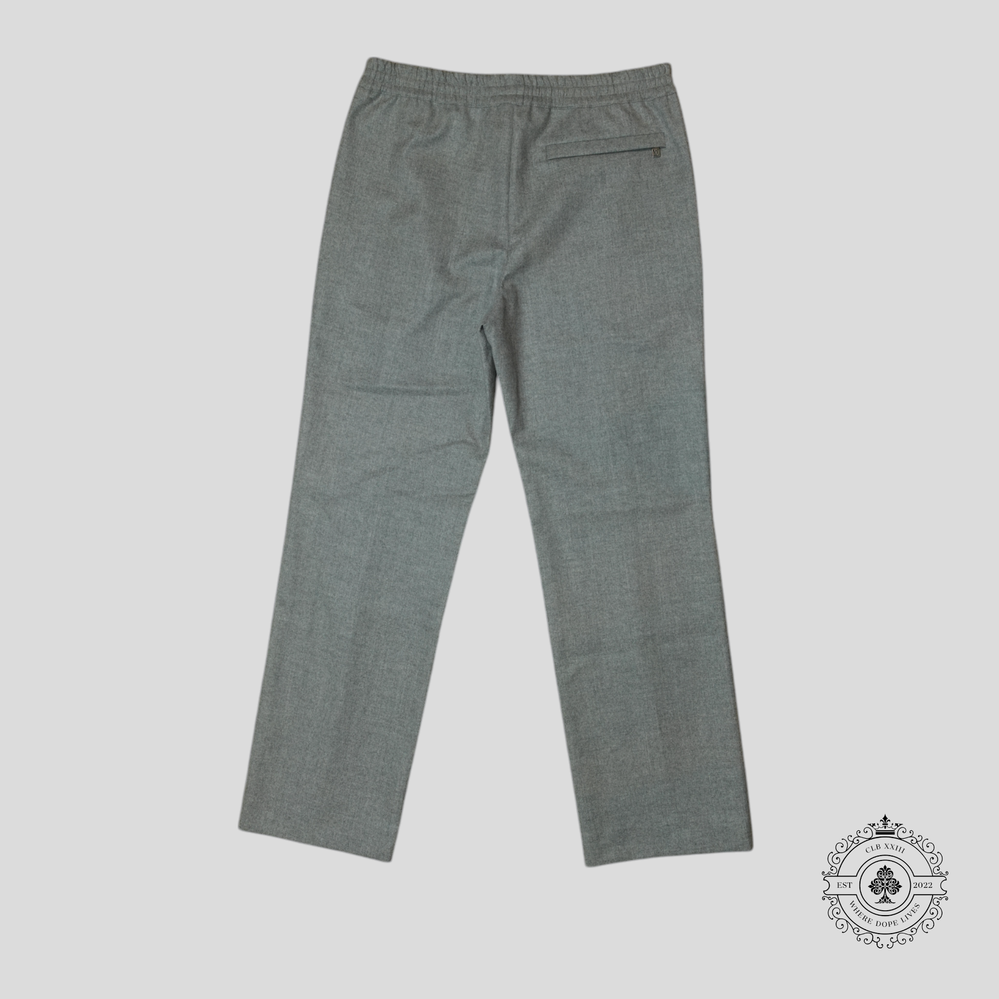 Pantalon de survêtement ajusté Louis Vuitton gris