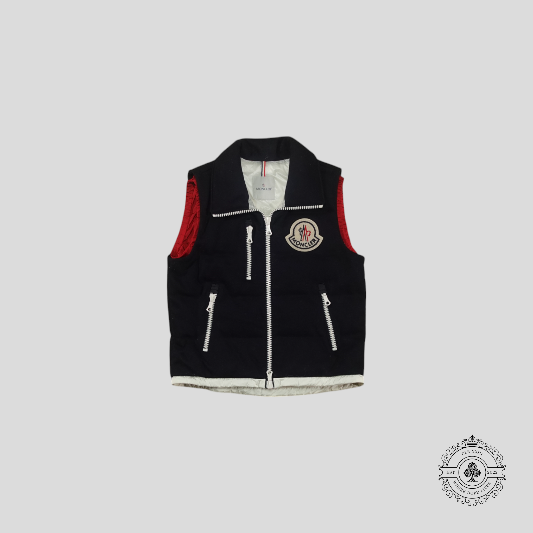 Doudoune Moncler Bastien Bleu Marine