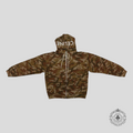 Sweat à capuche zippé Céline Camouflage
