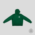 Sweat à capuche Amiri en vert, avec logo MA brodé