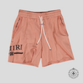 Short de jogging Amiri MA Bar rose pêche