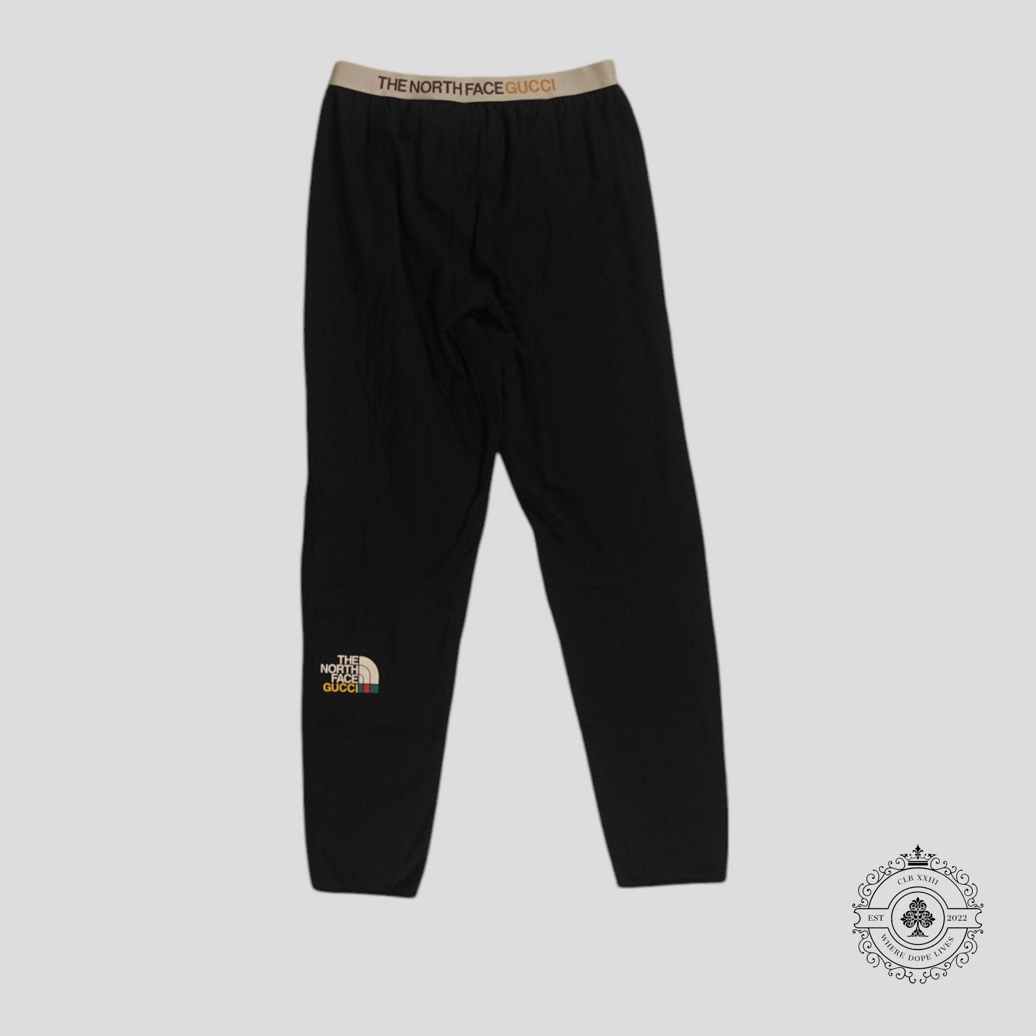 Pantalon en jersey technique Gucci x The North Face noir
