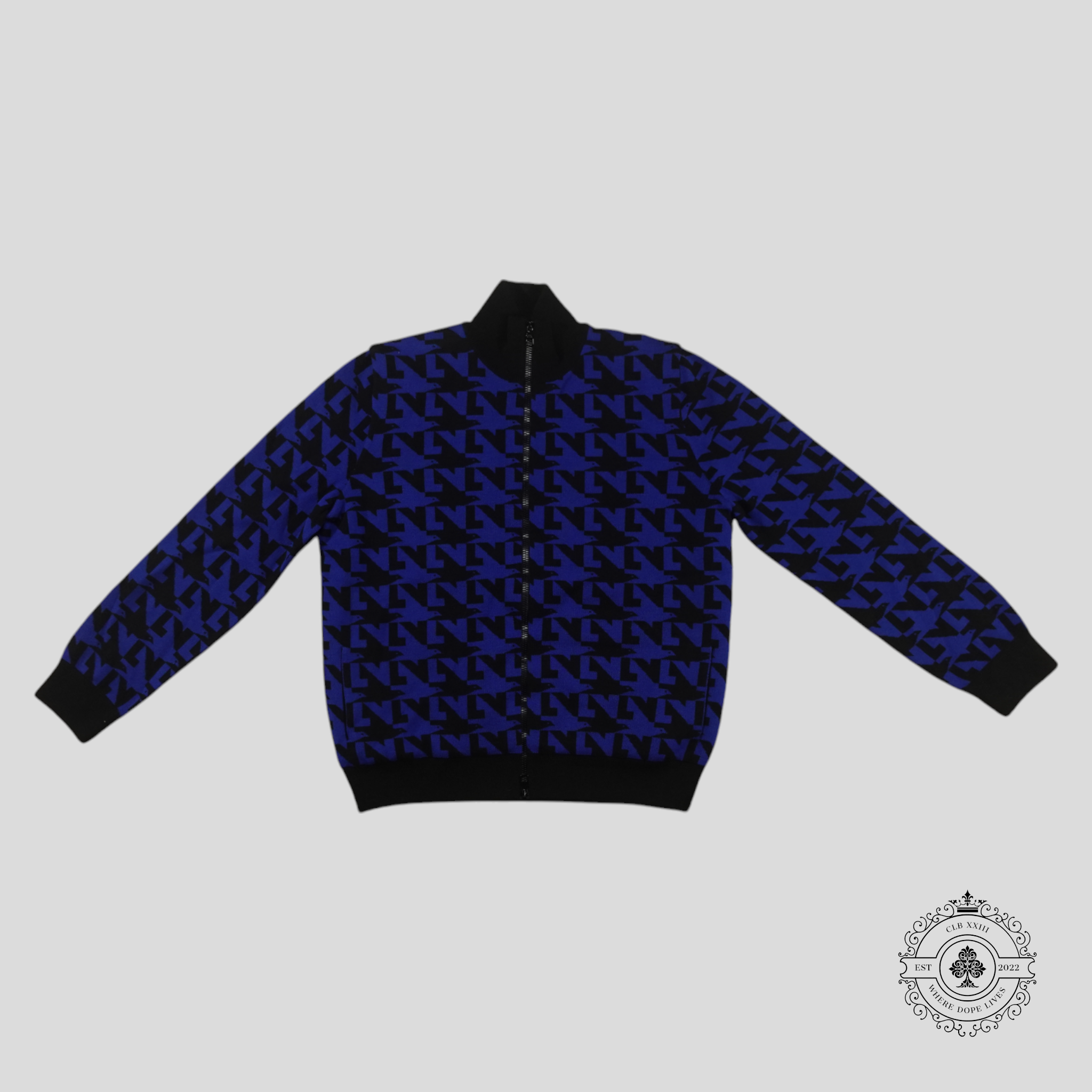 Veste Matelassée Louis Vuitton LV Doves Bleue