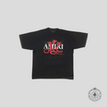 T-shirt Amiri X Bossy Red Poison Vintage Phunck R Wee Noir