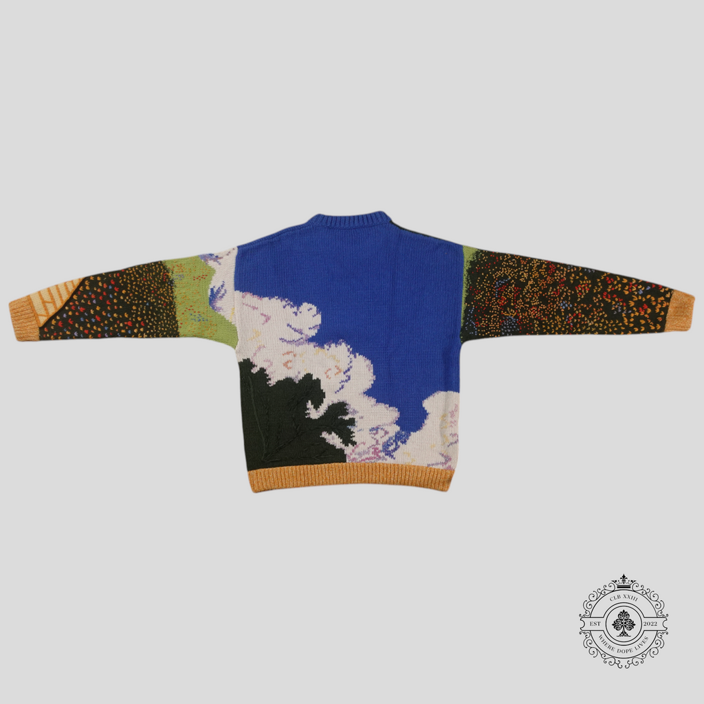 Pull jacquard multicolore Louis Vuitton Le Magicien d'Oz Route de Briques