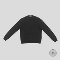 Pull ras du cou Louis Vuitton LV Blason All Over Embroidered en noir