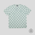 T-Shirt Louis Vuitton Damier Monogram Blanc/Vert