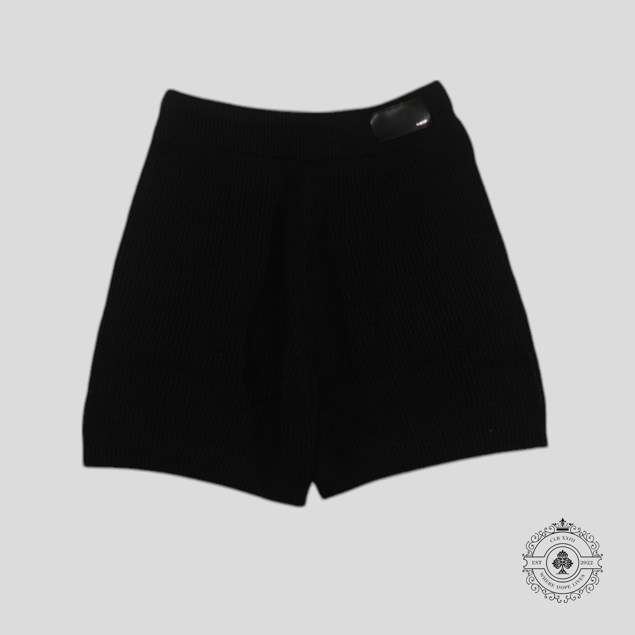Short en crochet Amiri Surf Club noir