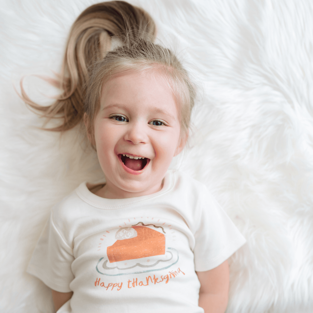 tee-shirt imprimé | tarte de Thanksgiving