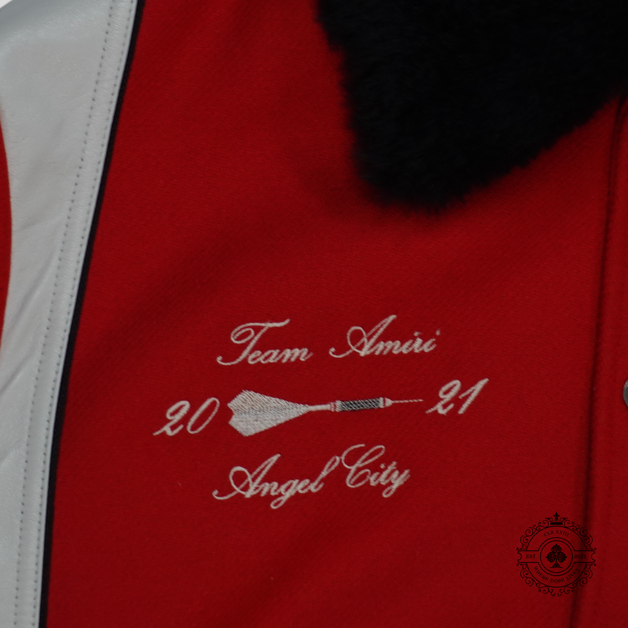 Blouson teddy Always on Point Amiri rouge