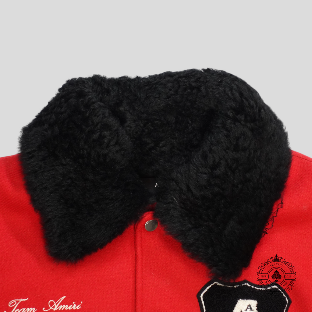 Blouson teddy Always on Point Amiri rouge