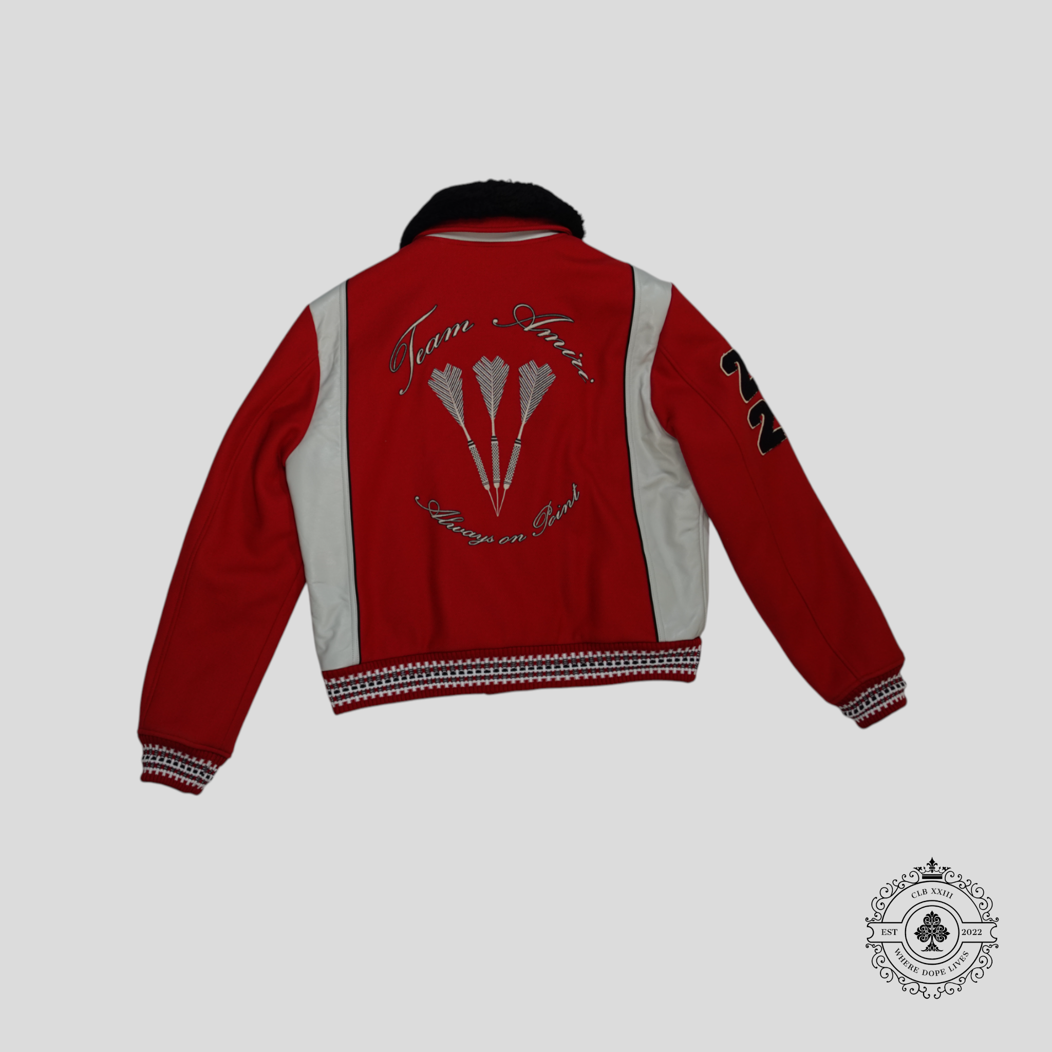 Blouson teddy Always on Point Amiri rouge