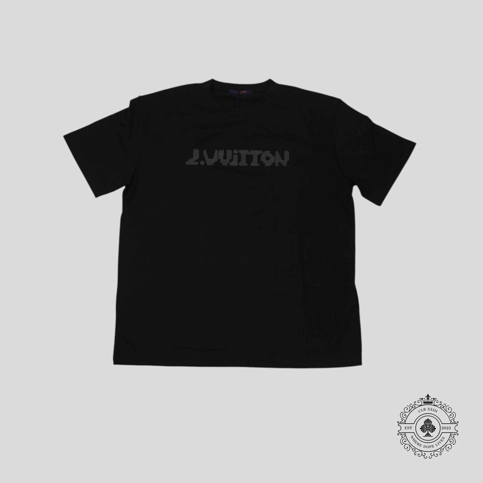 T-shirt Thermo Print Louis Vuitton 2054 noir