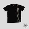T-shirt Louis Vuitton Damier Stripe Jacquard Noir