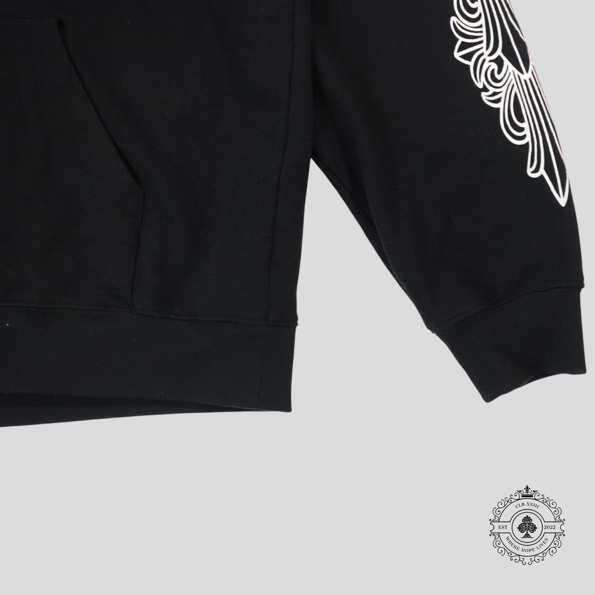 Sweat à capuche Chrome Hearts X Matty Boy Chomper noir