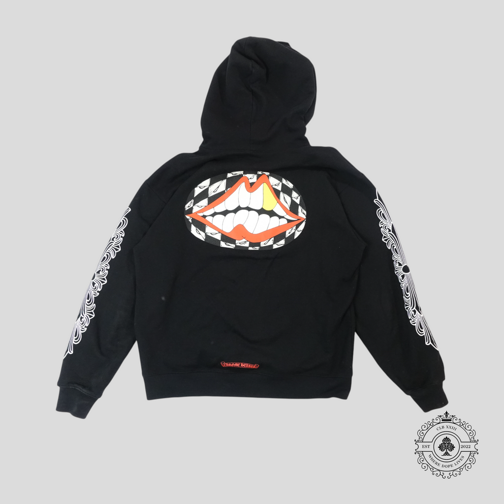Sweat à capuche Chrome Hearts X Matty Boy Chomper noir