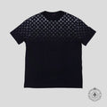 T-shirt Louis Vuitton Monogram Gradient bleu marine