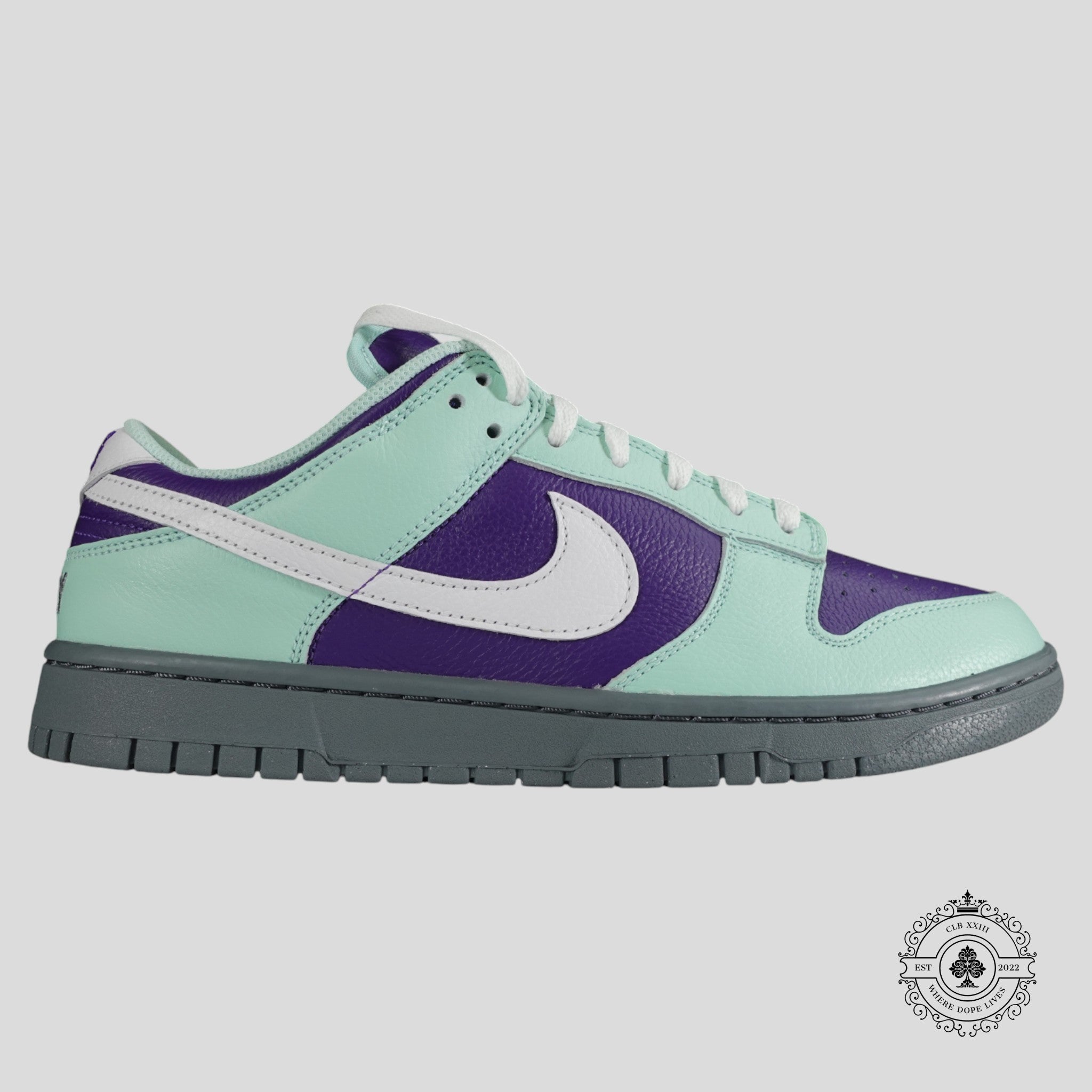 Nike Dunk Low By You Menthe/Violette