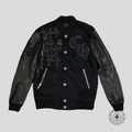 Blouson Teddy Chrome Hearts Cross Patch Noir