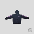 Sweat à capuche Chrome Hearts Scroll Logo Noir/Rose