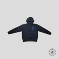 Sweat à capuche Chrome Hearts fer à cheval Noir/Bleu