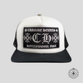 Casquette Trucker Chrome Hearts Hollywood CH Patch Blanche