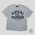 T-shirt Amiri Records Loup Blanc/Noir