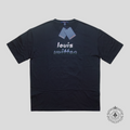 T-shirt brodé de perles Louis Vuitton noir et argent