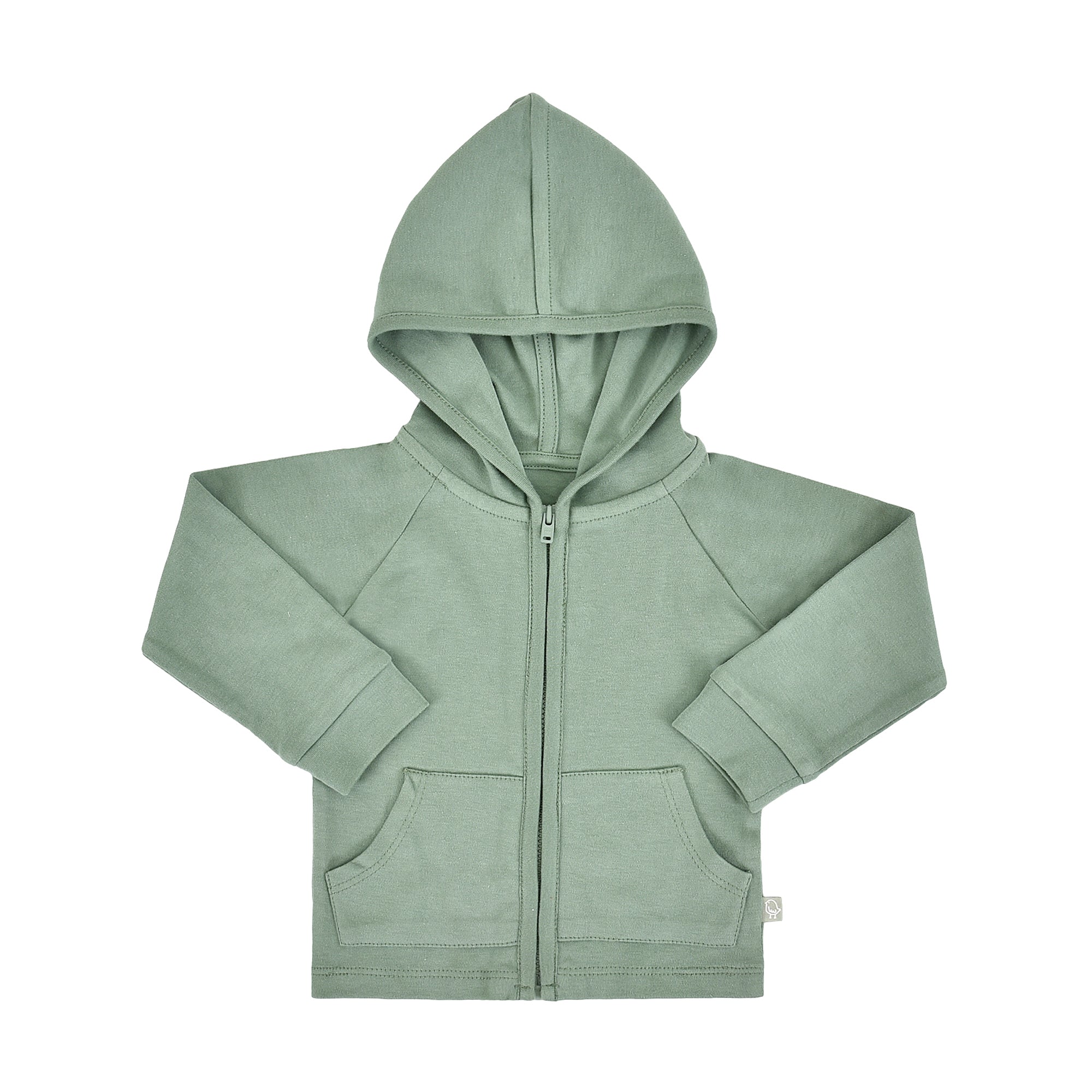 sweat à capuche | vert basilic