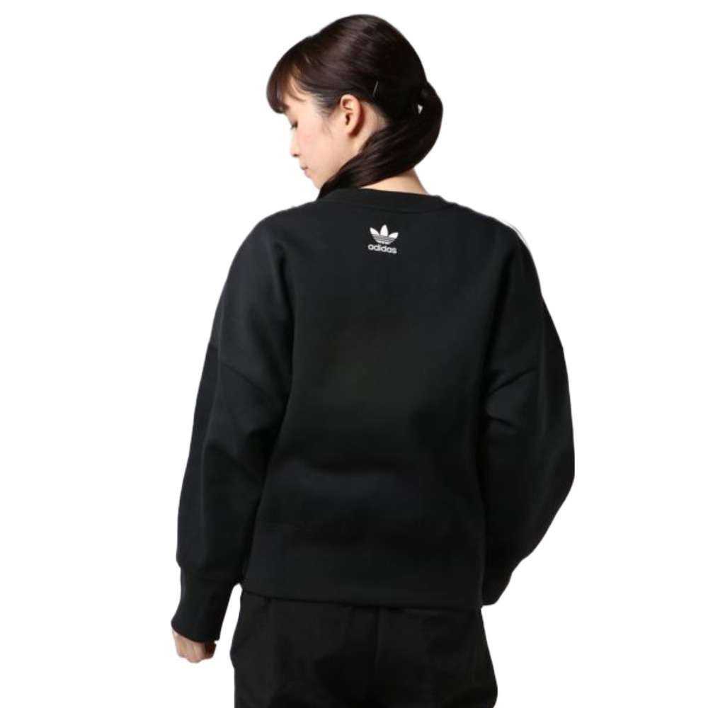 Sweat-shirt ras du cou Originals adidas pour femme - Noir