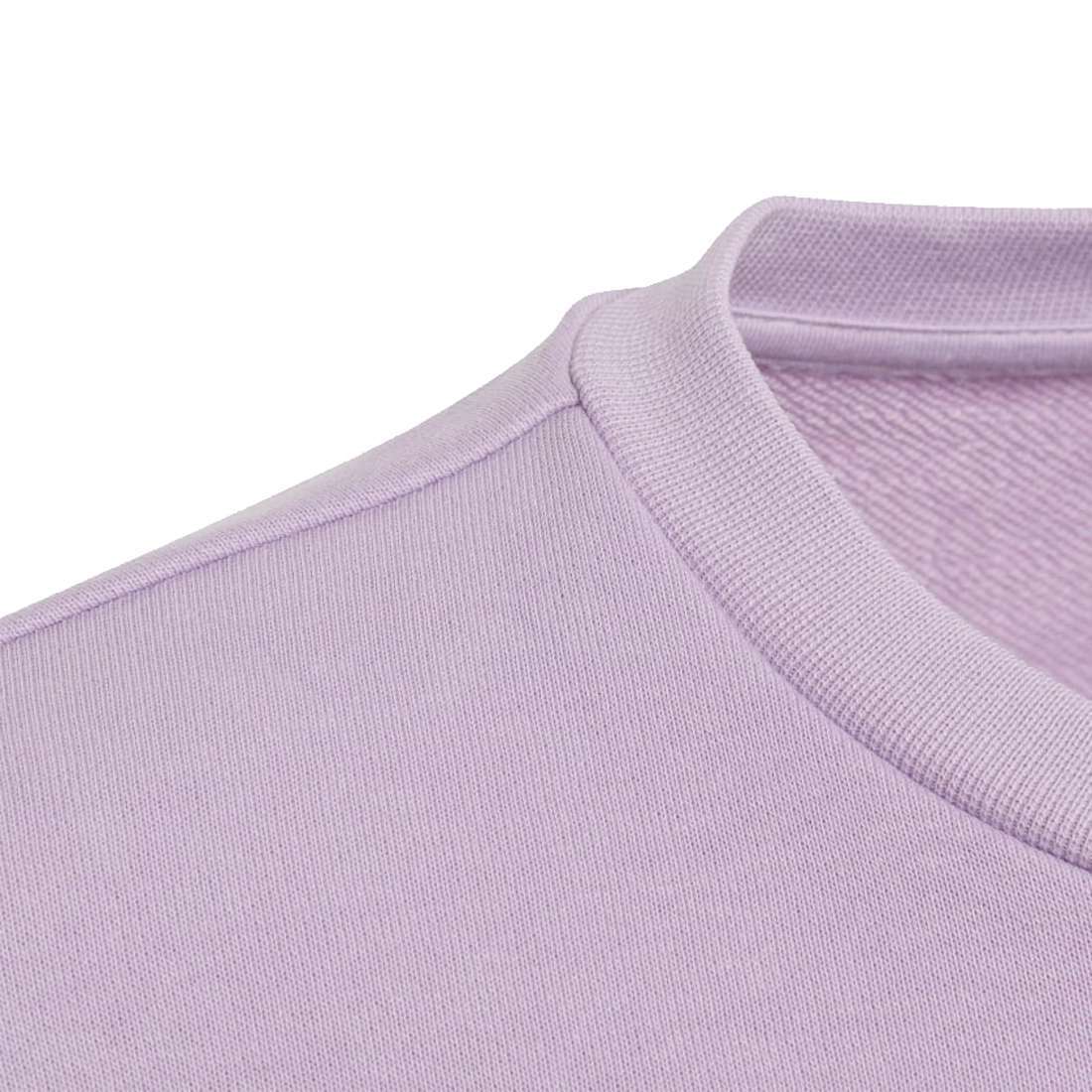 adidas Originals Sweat-shirt ras du cou trèfle pour enfant (junior) - Violet éclatant / Blanc