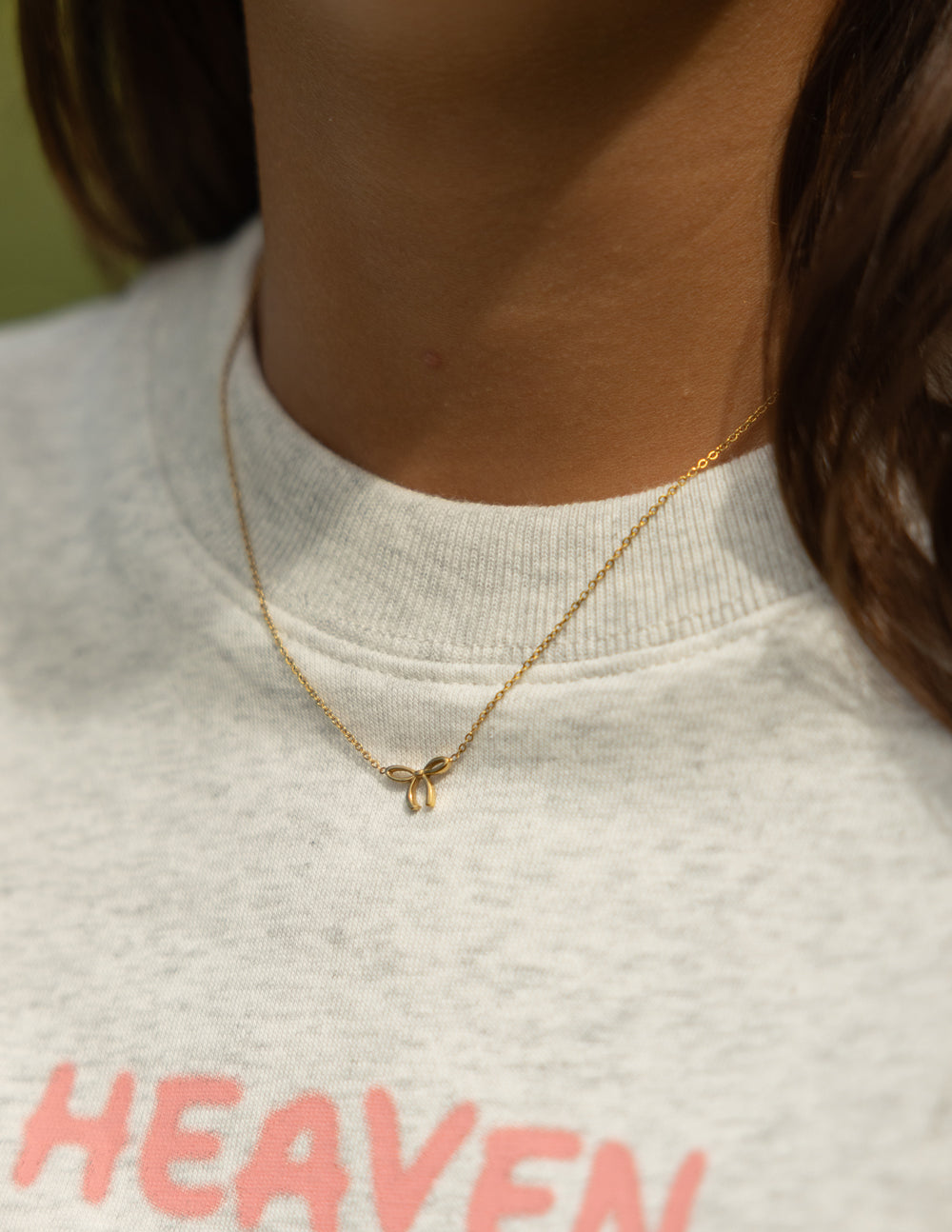 Collier Nœud Délicat