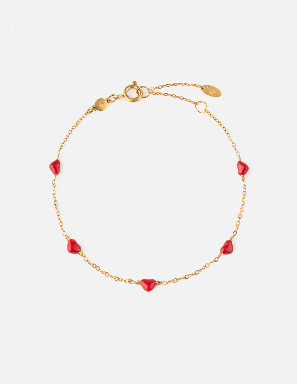Bracelet fin chaîne d'amour