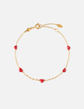 Bracelet fin chaîne d'amour