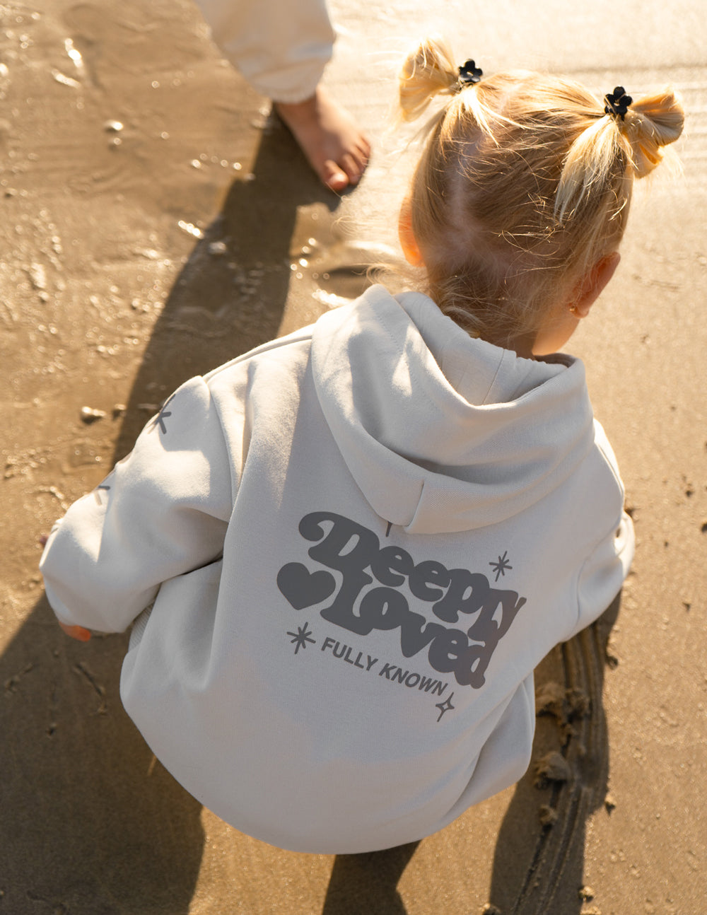 Sweat à capuche enfant Profondément aimé