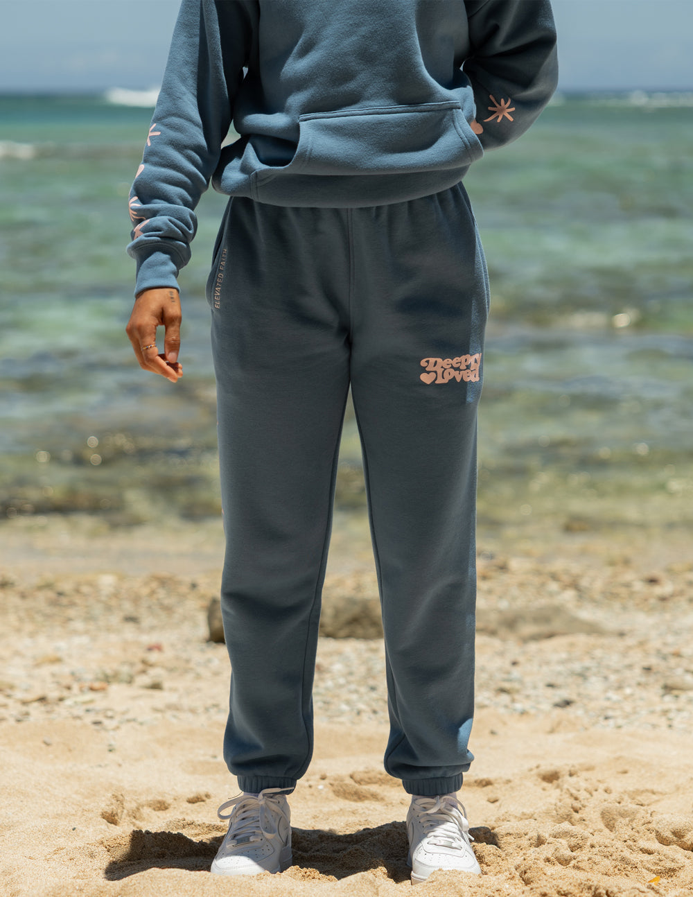 Pantalon de jogging unisexe « Profondément aimé »