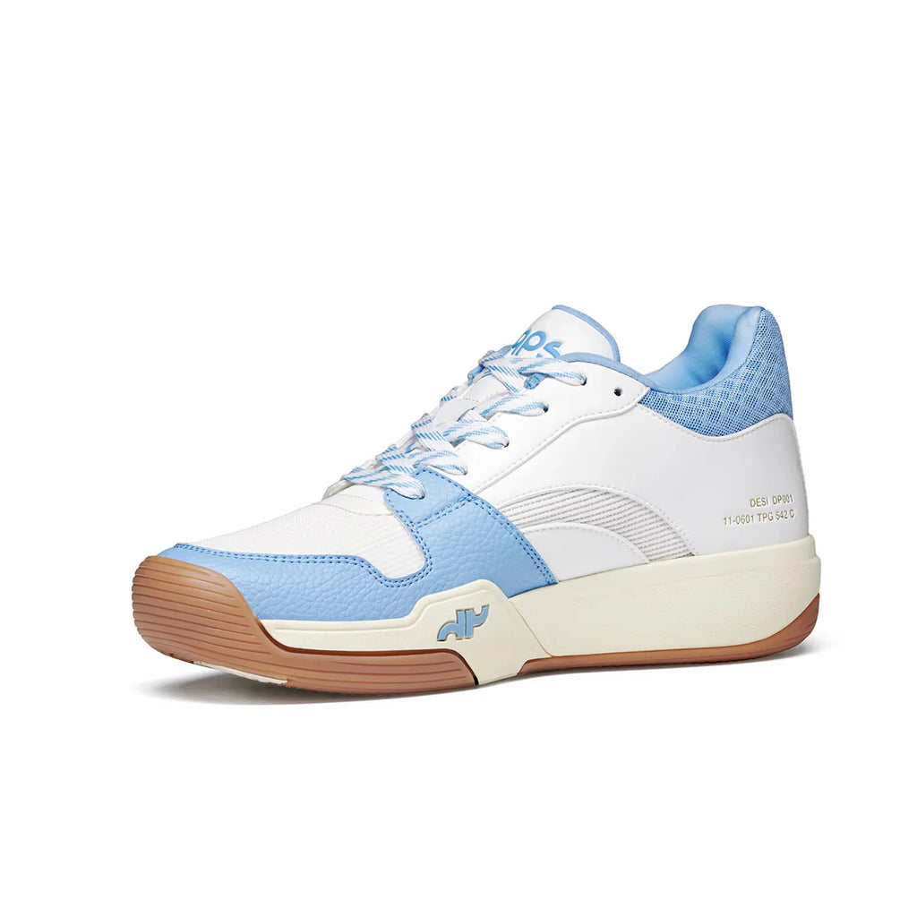 DAPS DESI Mid – Bleu ciel/Blanc – Chaussures de pickleball femme