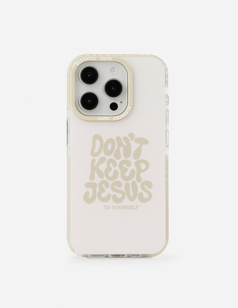 Coque de téléphone Ne gardez pas Jésus pour vous