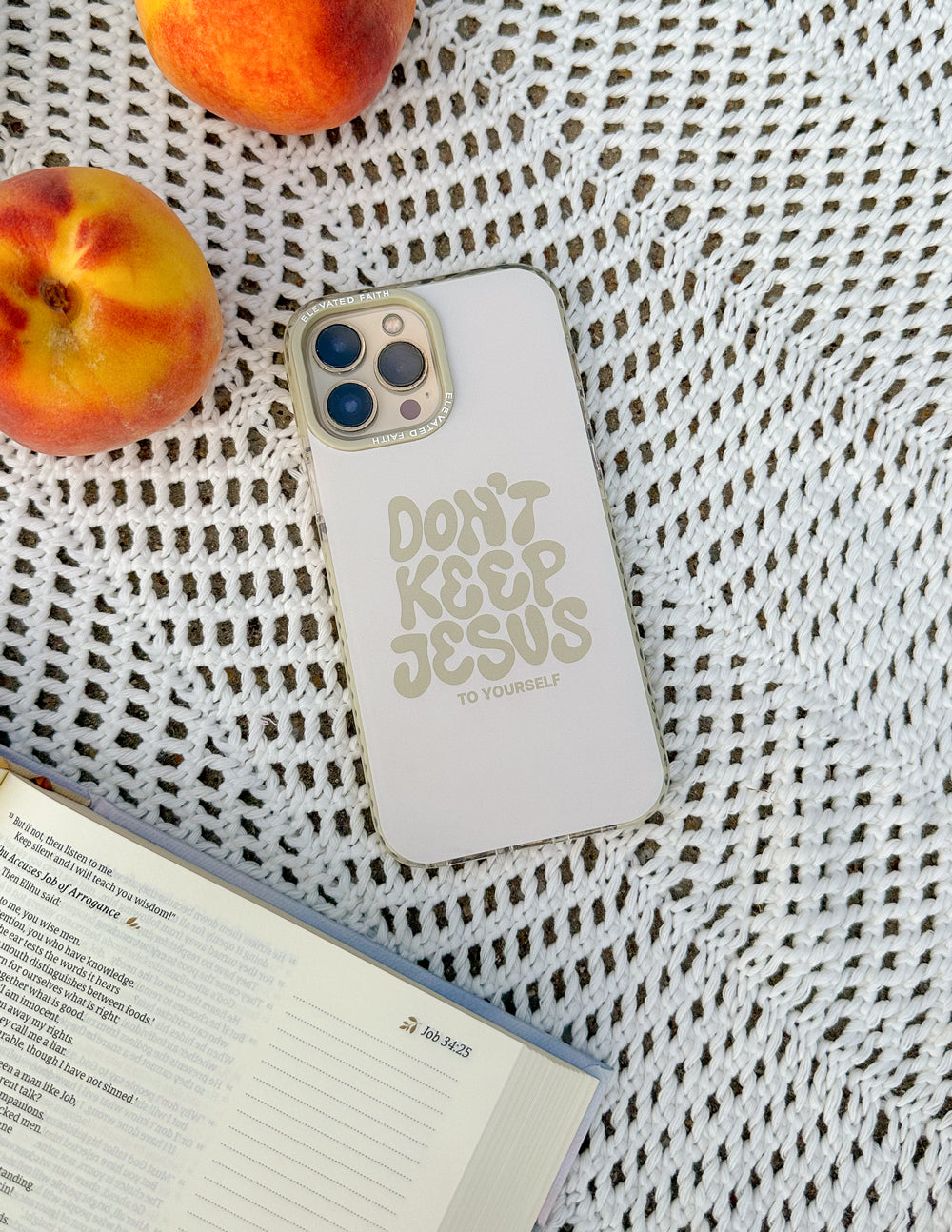 Coque de téléphone Ne gardez pas Jésus pour vous