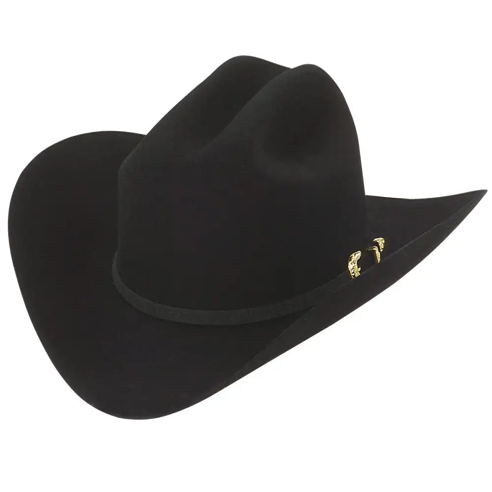 Chapeau de cowboy en feutre de fourrure Larry Mahan's Dorado (4") - (5X)